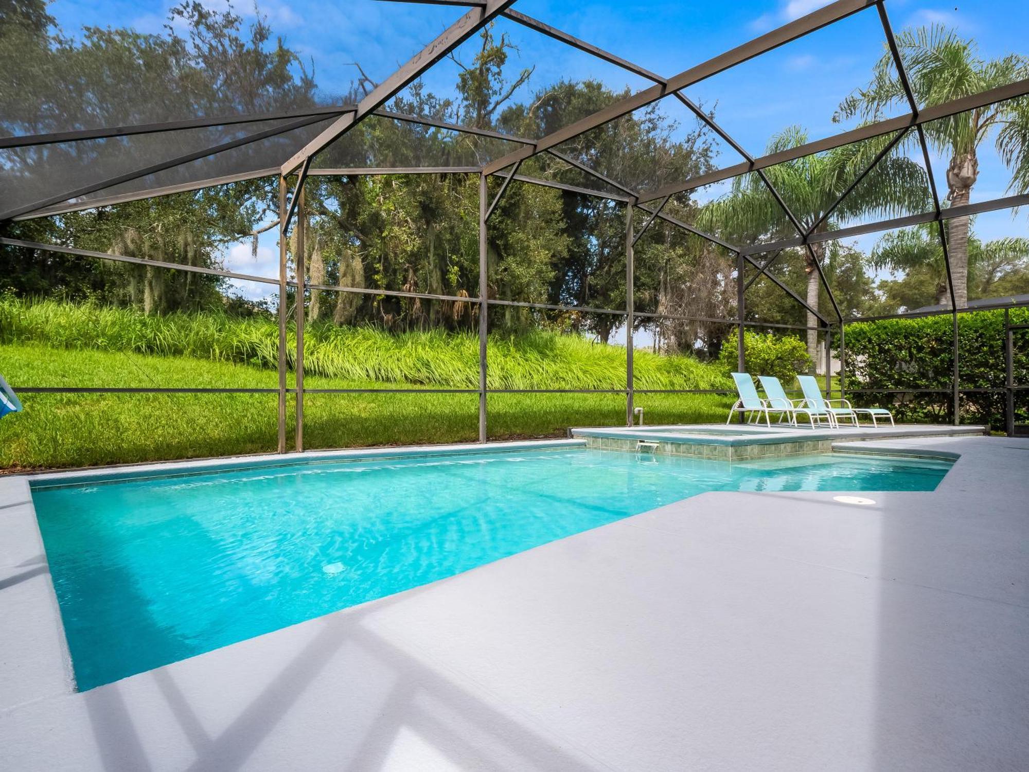 Bsv1607 - Amazing 5 Bedroom Home With Free Wifi And Private Pool & Spa Orlando Exteriér fotografie